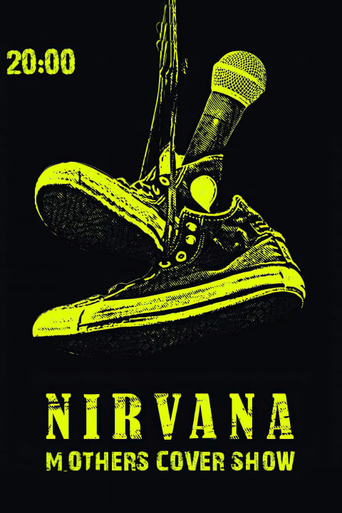 Poster Nirvana Mothers Cover Show Poster | Poster Cult