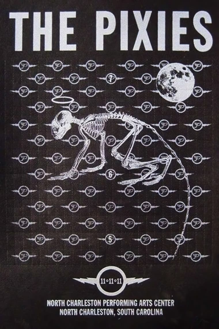 Poster Pixies — Pixies North Charleston Concert Flyer 2011 | Poster Cult