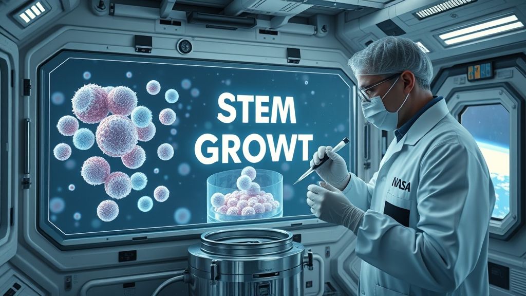 Selective Proliferation of Highly Functional Adipose-Derived Stem Cells in Microgravity Culture with Stirred Microspheres