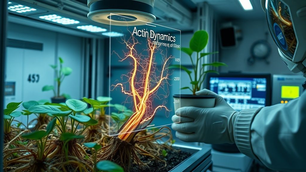 The Role of the Actin Cytoskeleton in Plant Root Growth and Gravitropism