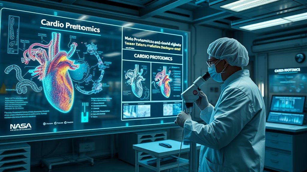 Proteomic and phosphoproteomic characterization of cardiovascular tissues after long term exposure to simulated space radiation
