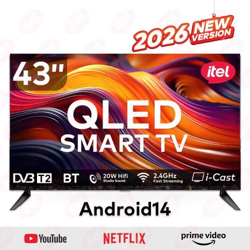 Itel TV 43 inches QLED Smart TV