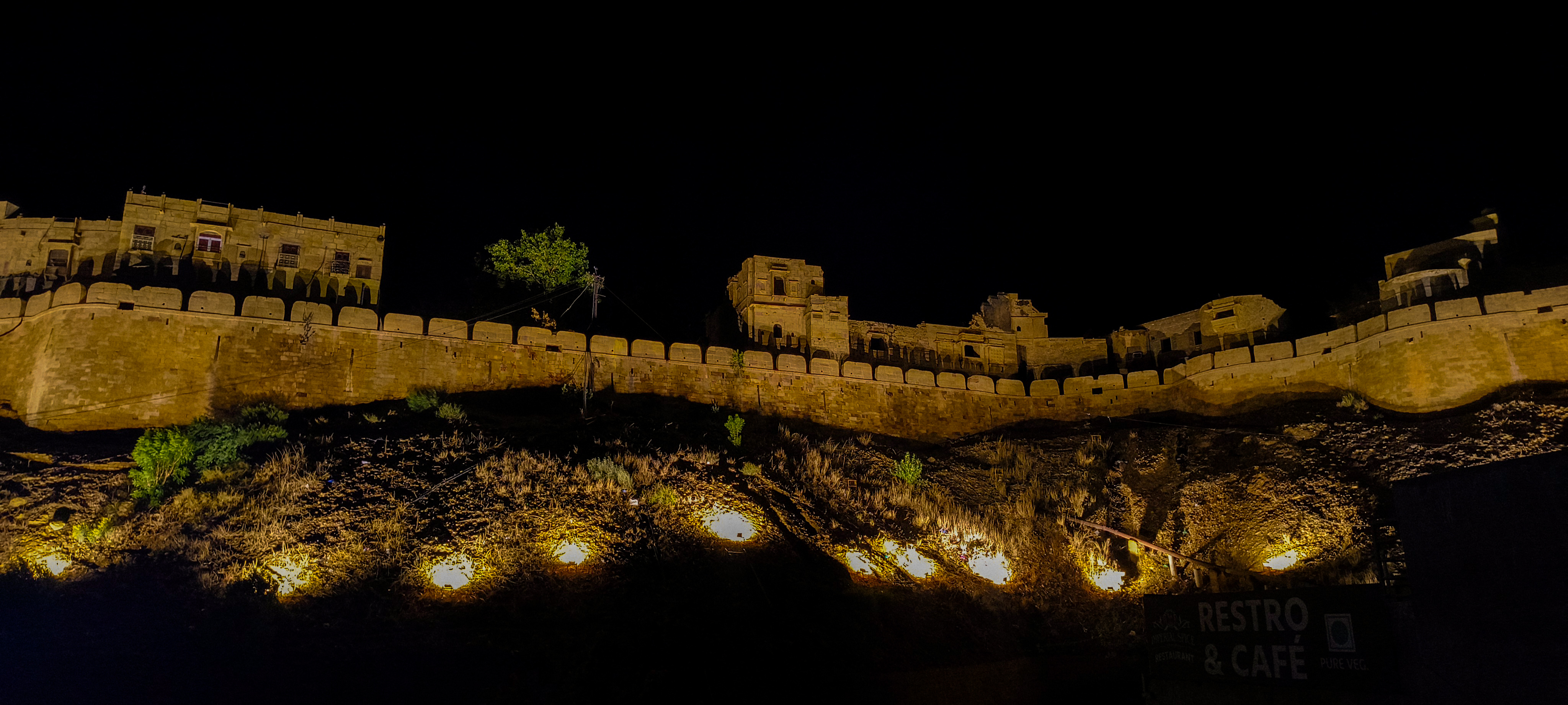 Jaisalmer Fort At Night