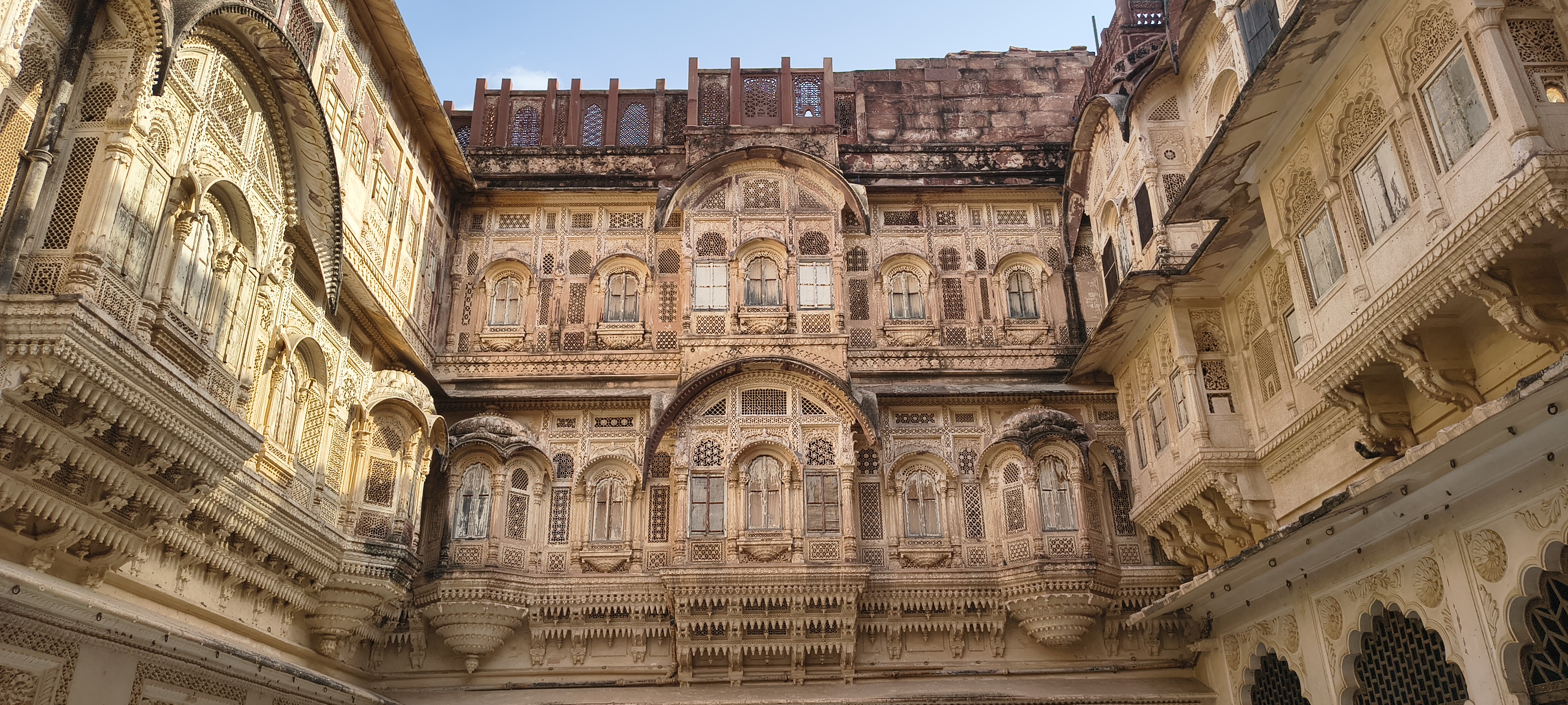 Streets of the pink city