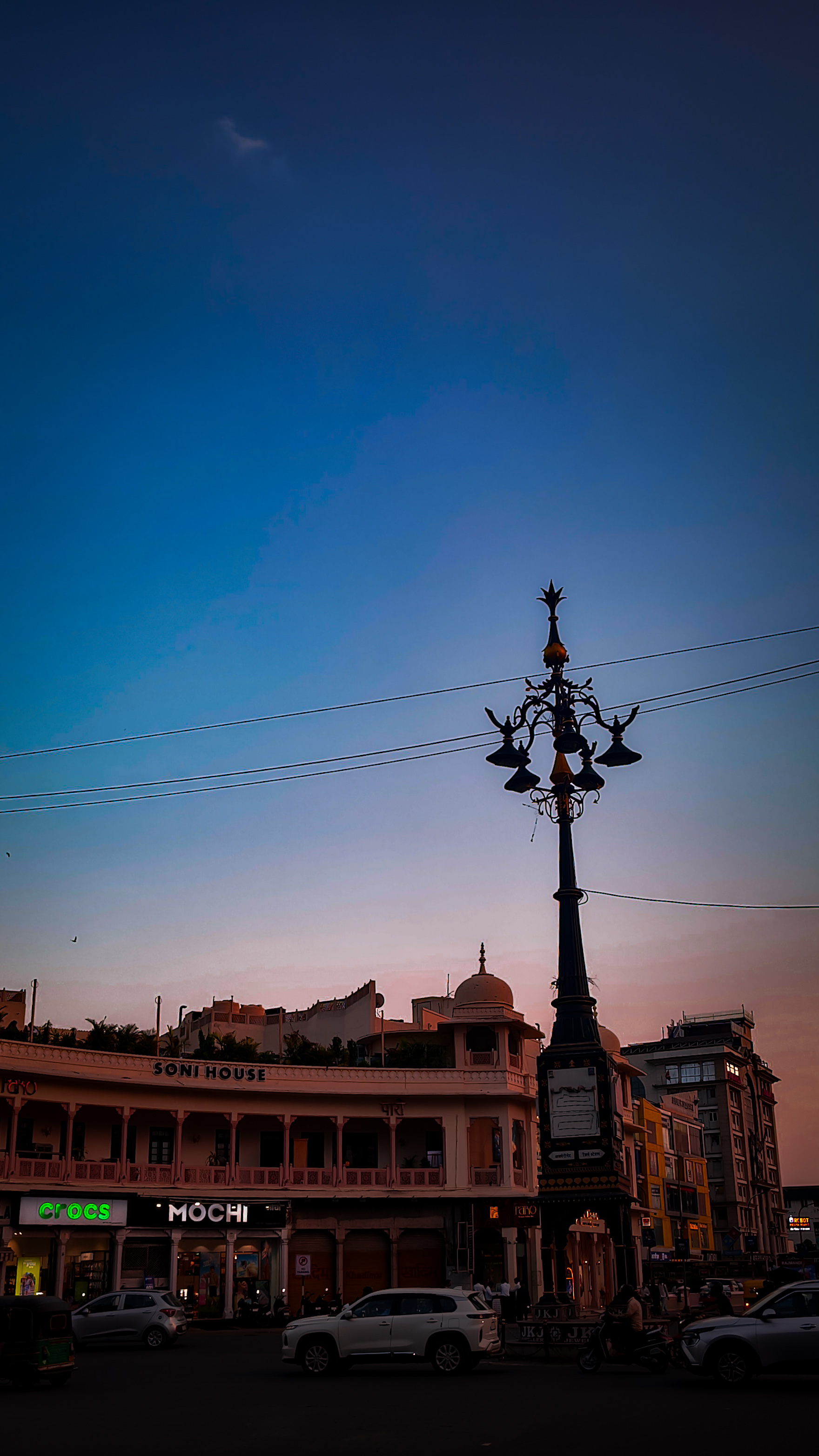 Streets of the pink city