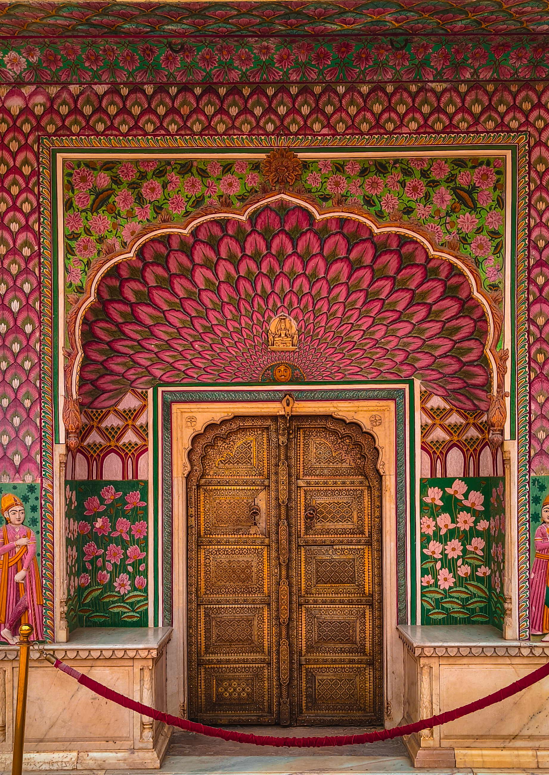 View from the palace of Jaipur