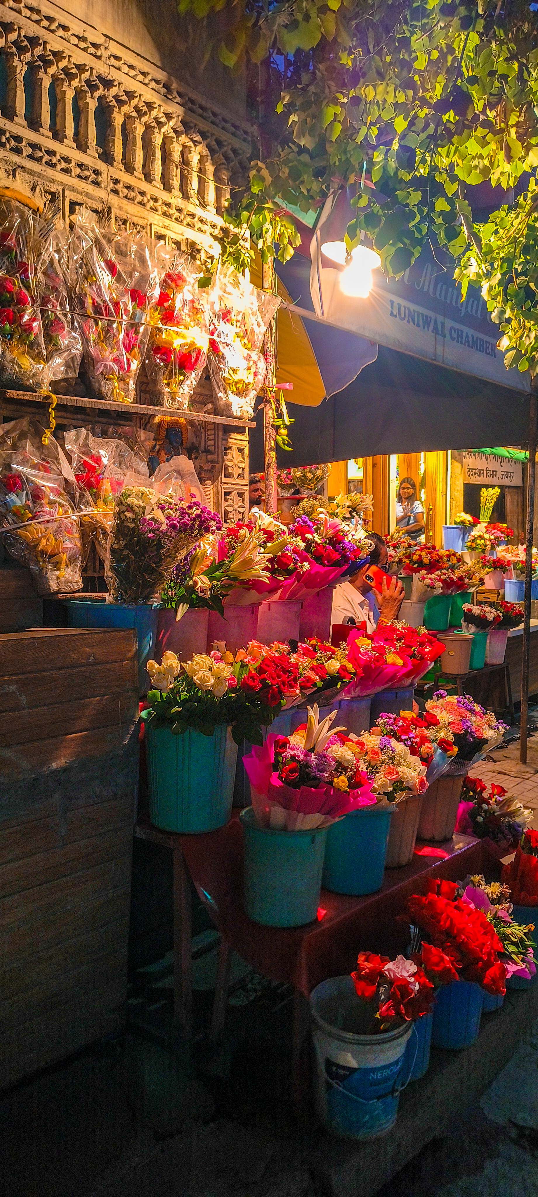 Streets of the pink city