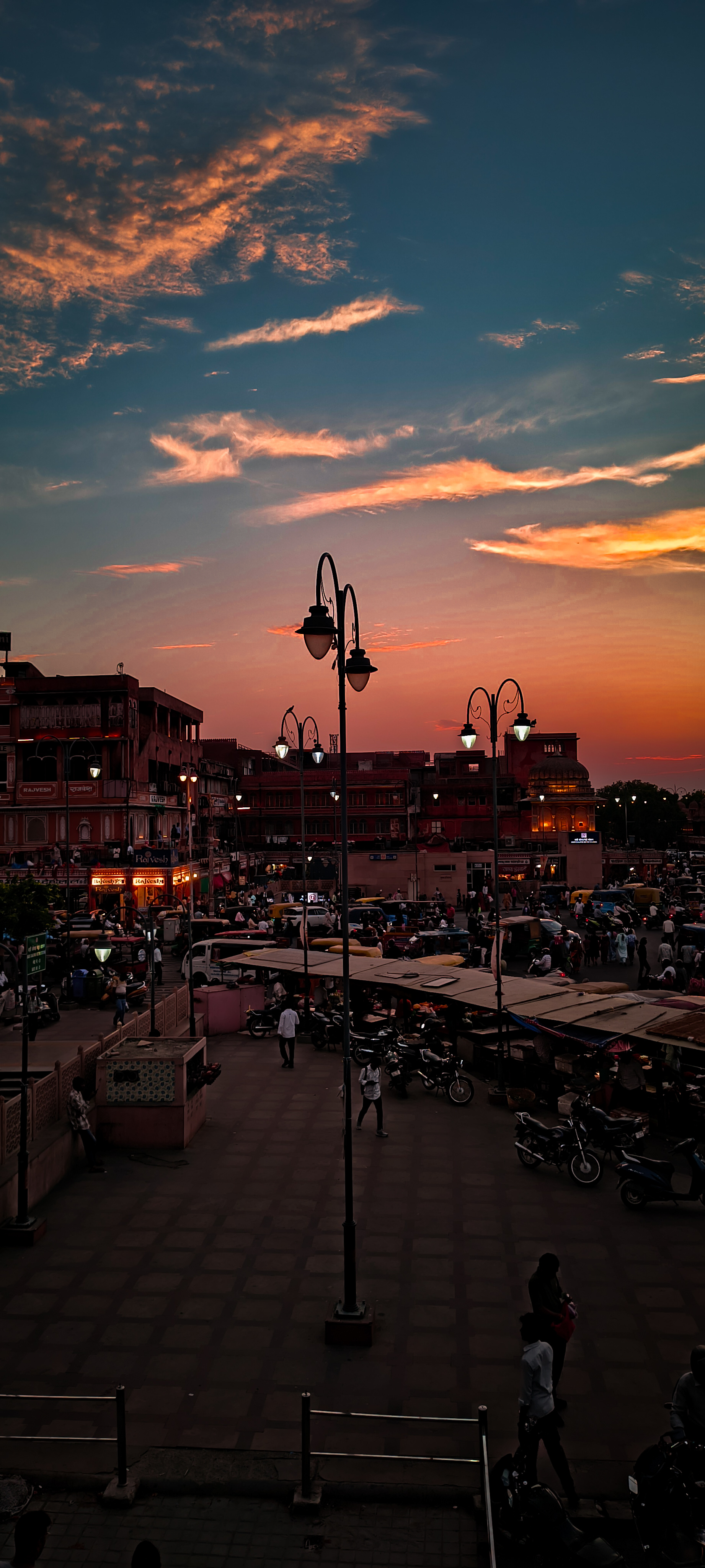 View from the palace of Jaipur