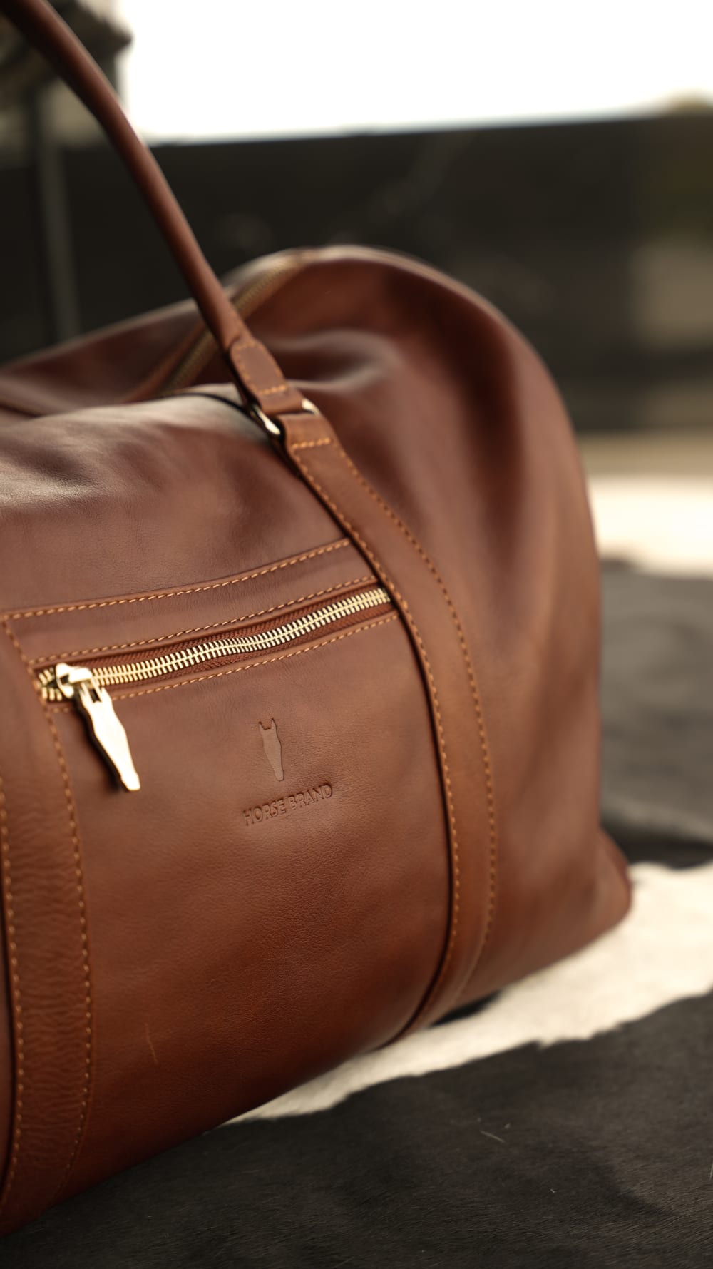 Bolsos exclusivos — cuero pleno flor