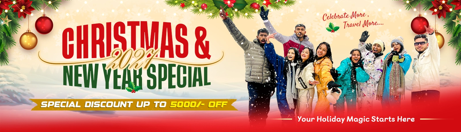 Christmas & New Year special group trips