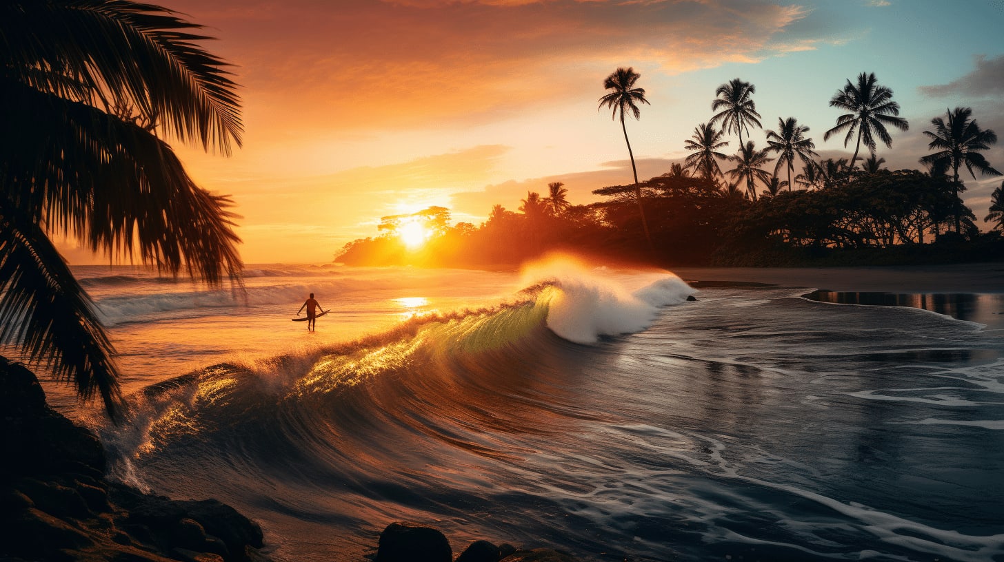 Cover Image for Il paradiso dei surfisti: le migliori spiagge per il surf in Costa Rica