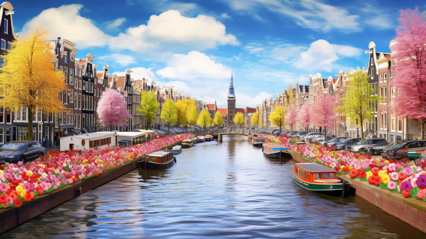 Cover Image for Perdersi tra i canali di Amsterdam: una guida per scoprire la città dei tulipani