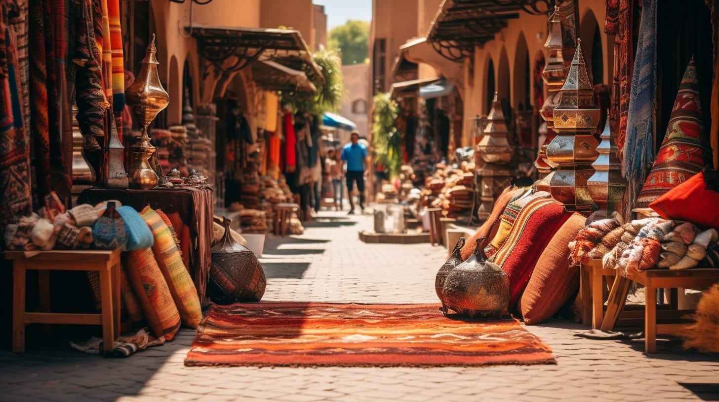 Cover Image for Scopri le incantevoli gemme del Marocco: tra i colorati souk di Marrakech e le oasi mozzafiato del deserto