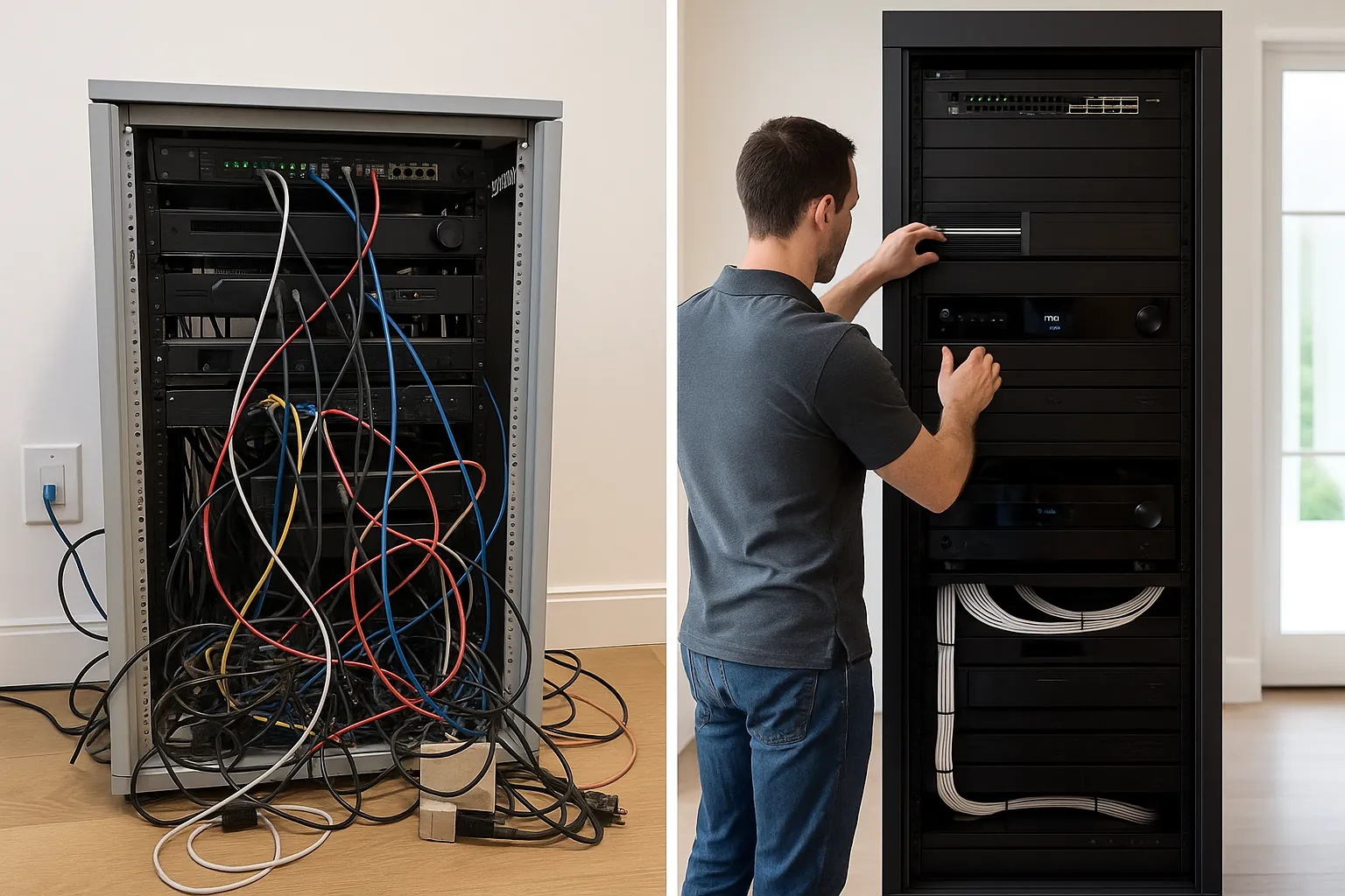 Before After Wiring - Excellence Quality