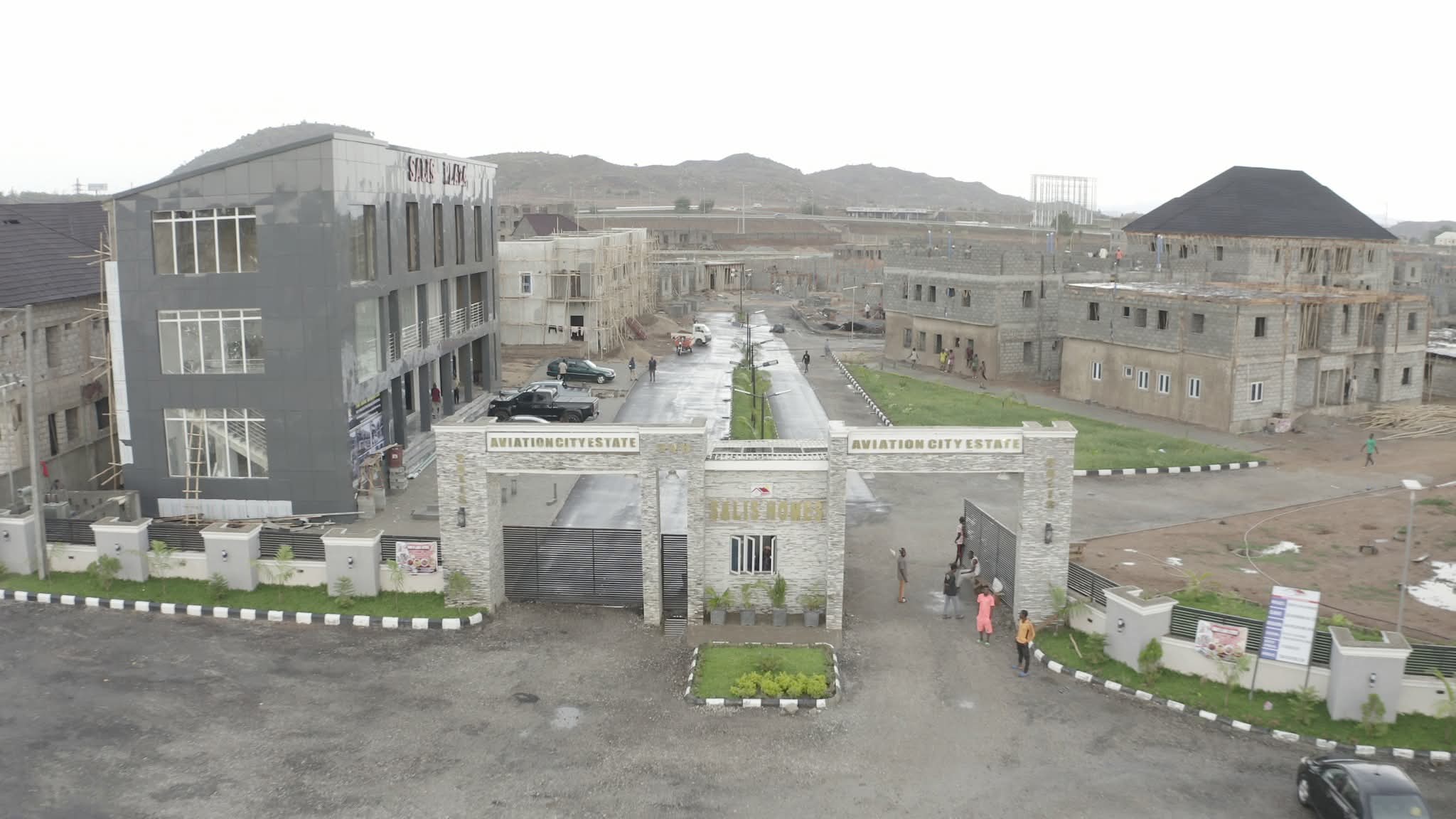 Construction progress