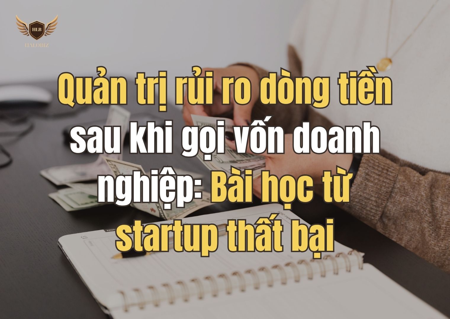 Quản trị rủi ro dòng tiền sau khi gọi vốn doanh nghiệp: Bài học từ startup thất bại