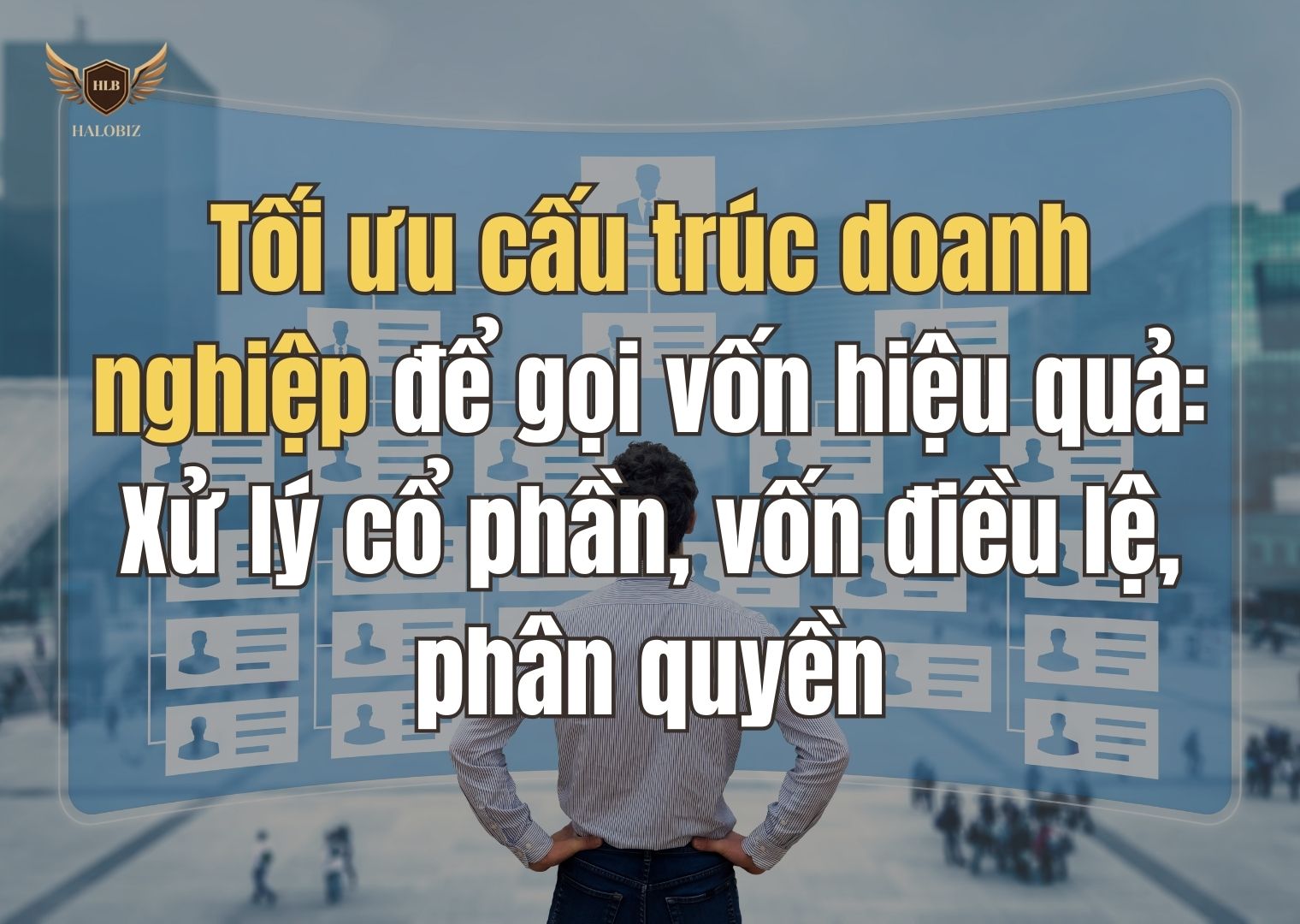Tối ưu cấu trúc doanh nghiệp để gọi vốn hiệu quả: Xử lý cổ phần, vốn điều lệ, phân quyền