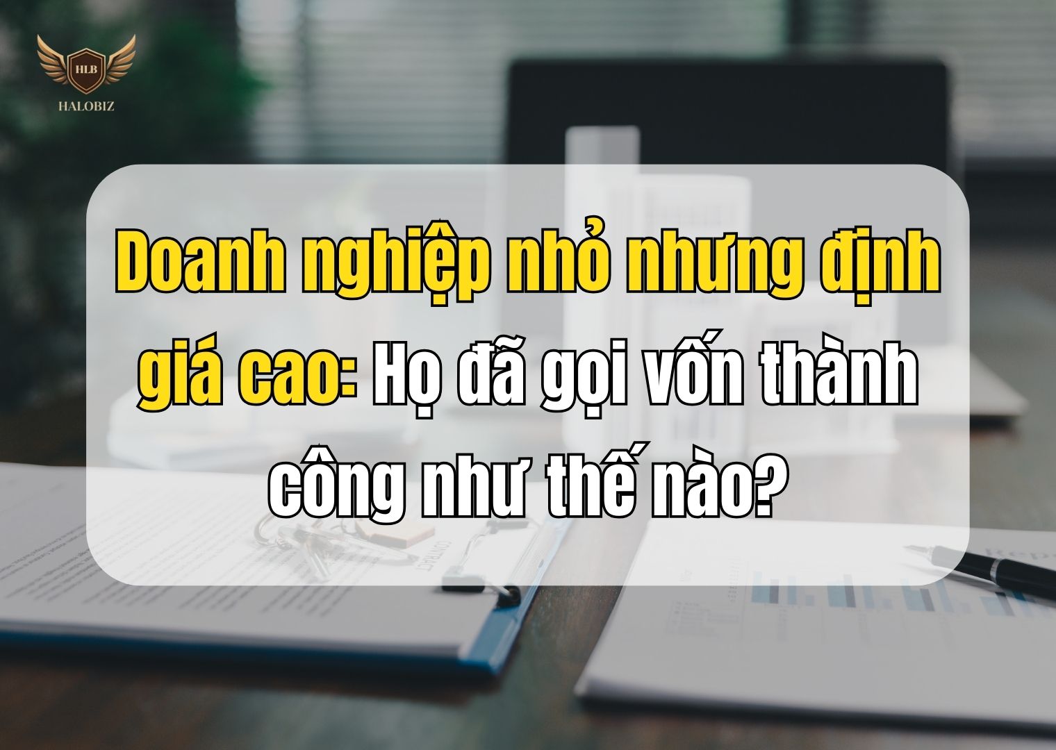 Doanh nghiệp nhỏ nhưng định giá cao: Họ đã gọi vốn thành công như thế nào?