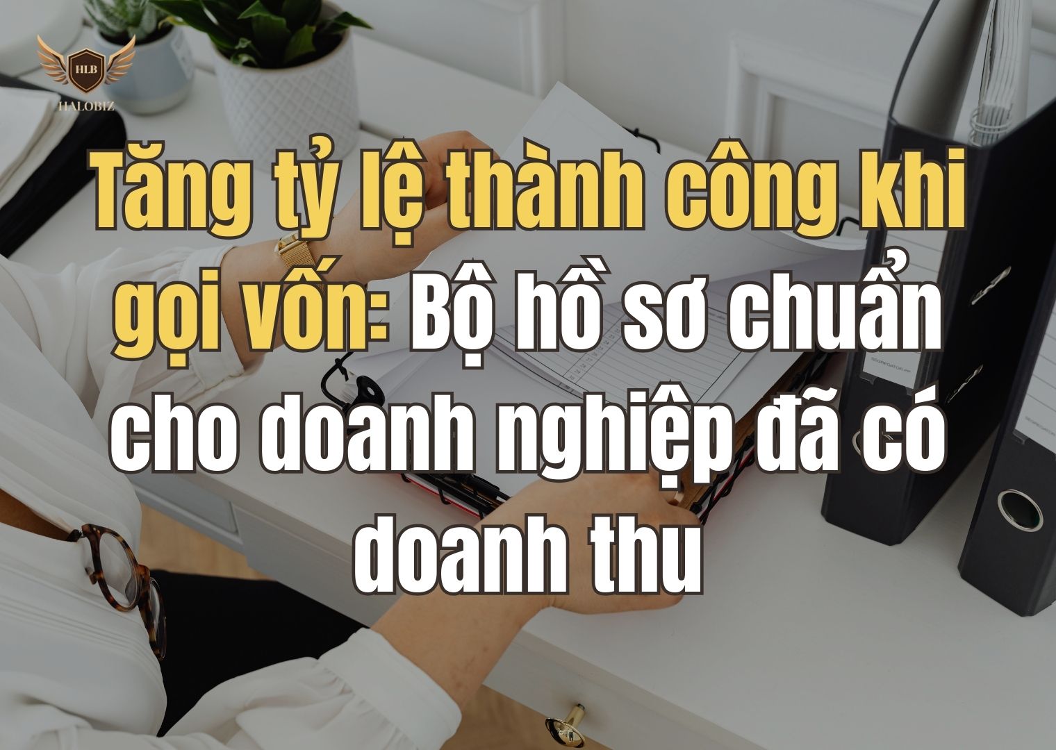 Tăng tỷ lệ thành công khi gọi vốn: Bộ hồ sơ chuẩn cho doanh nghiệp đã có doanh thu