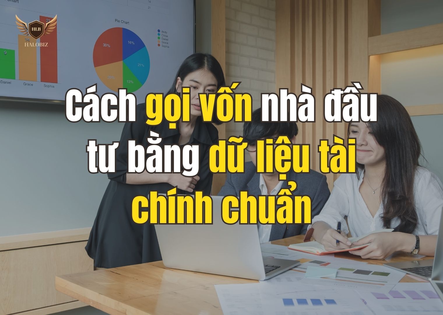 Cách gọi vốn nhà đầu tư bằng dữ liệu tài chính chuẩn