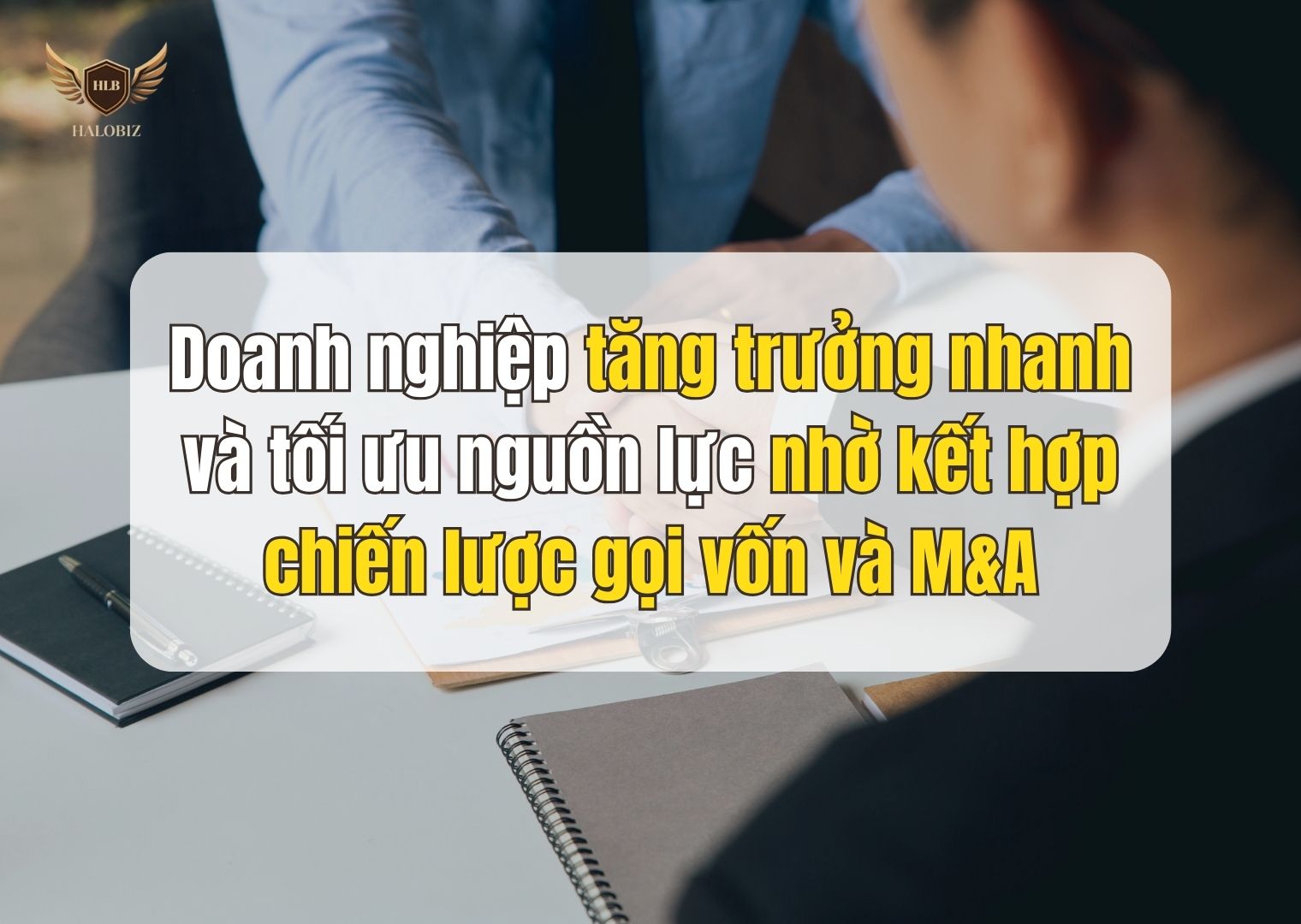 Doanh nghiệp tăng trưởng nhanh và tối ưu nguồn lực nhờ kết hợp chiến lược gọi vốn và M&A