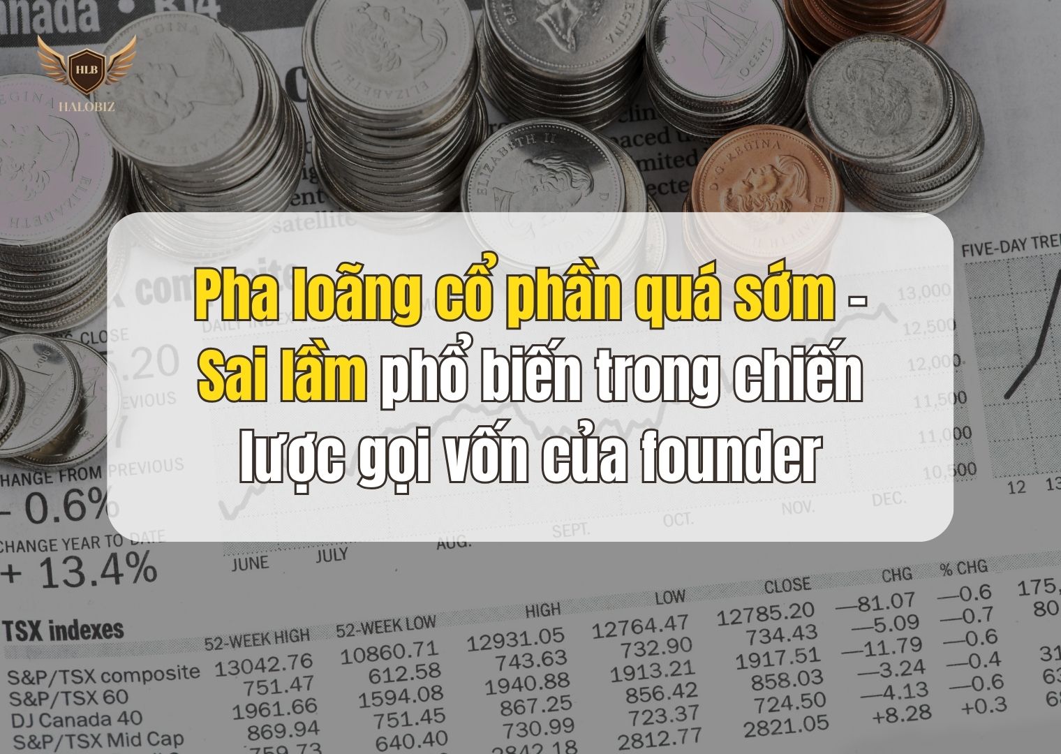 Pha loãng cổ phần quá sớm – Sai lầm phổ biến trong chiến lược gọi vốn của founder