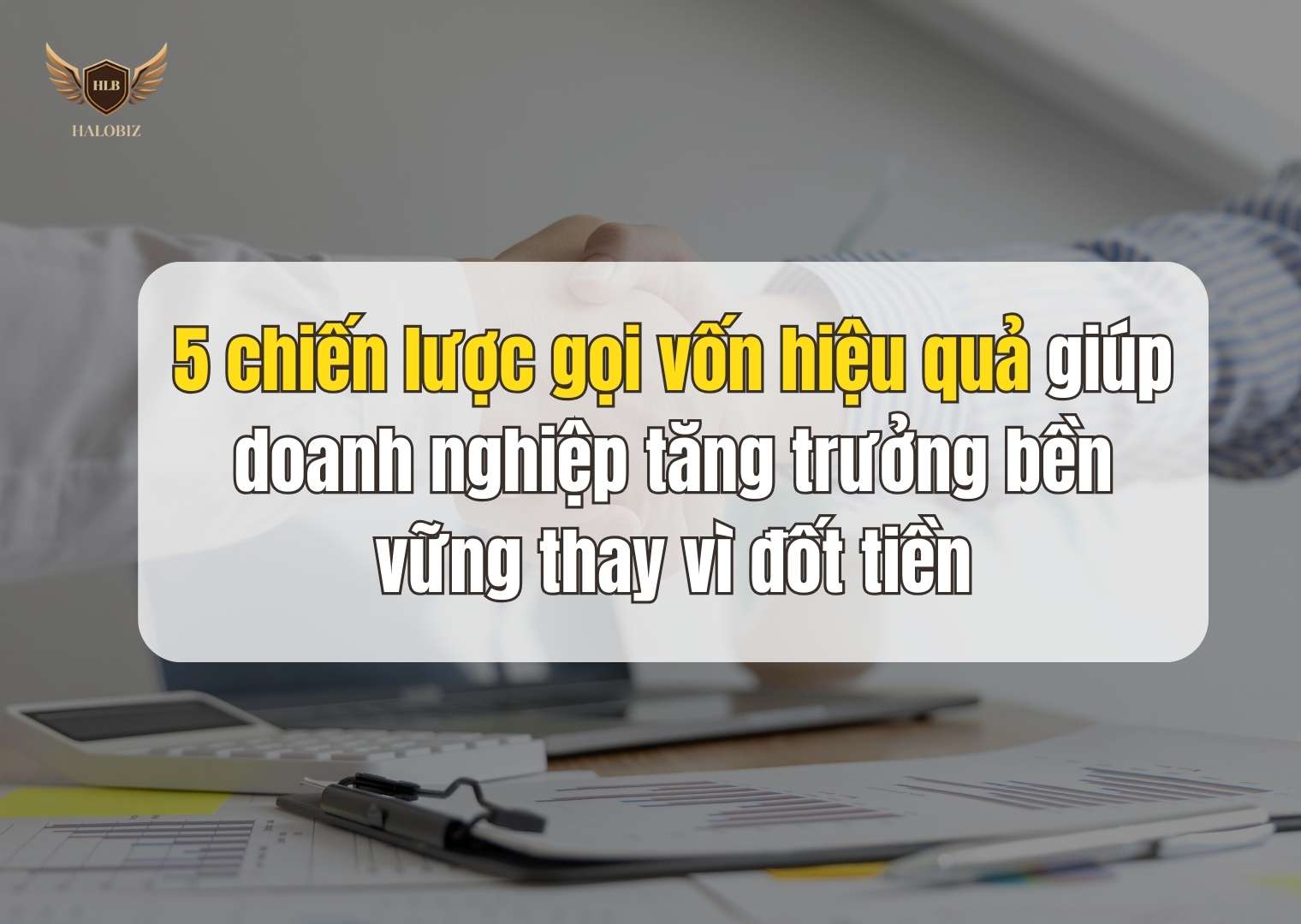 5 chiến lược gọi vốn hiệu quả giúp doanh nghiệp tăng trưởng bền vững thay vì đốt tiền