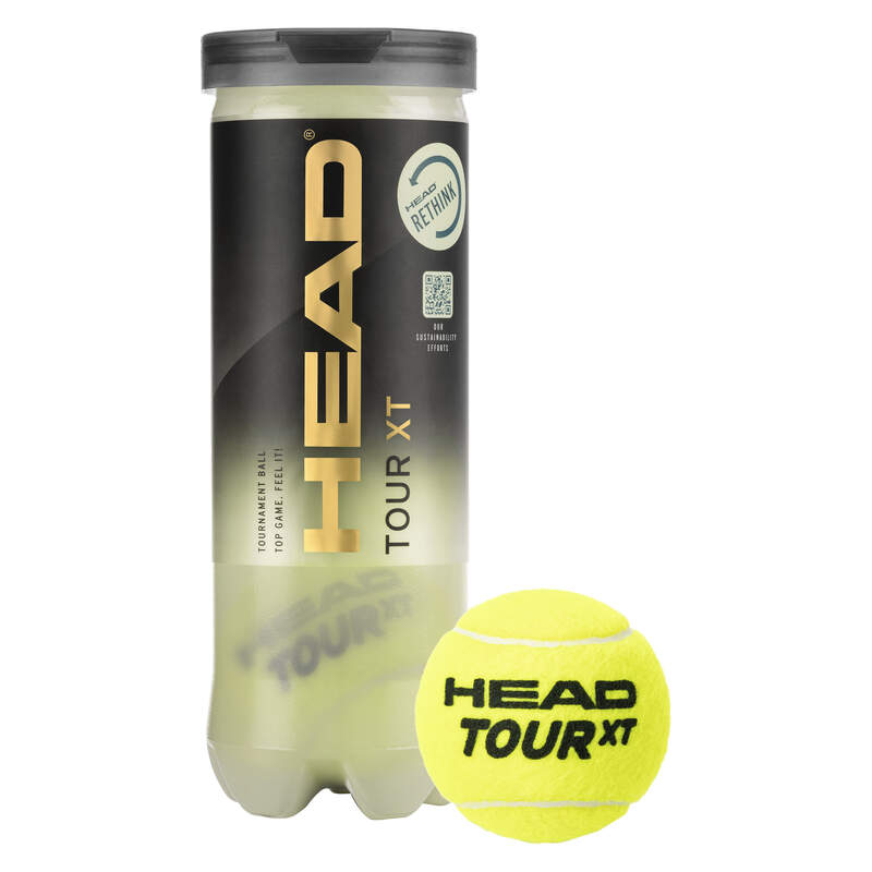 570823_1 HEAD Tour XT Tennis balls – Can of 3 balls - Image 1
