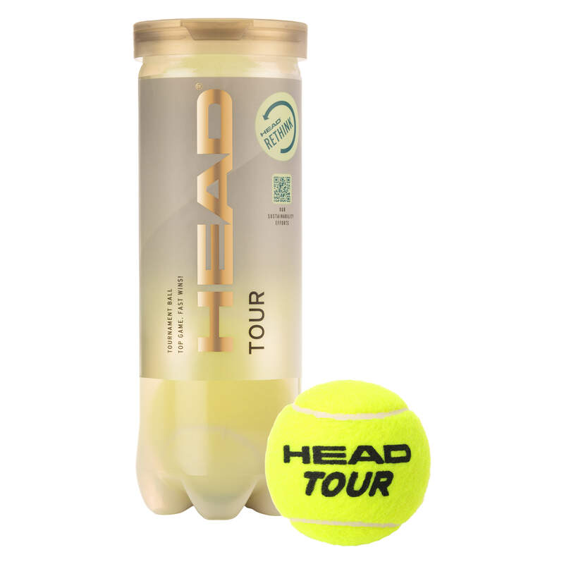 570703_1 HEAD Tour Tennis balls – Can of 3 balls - Image 1