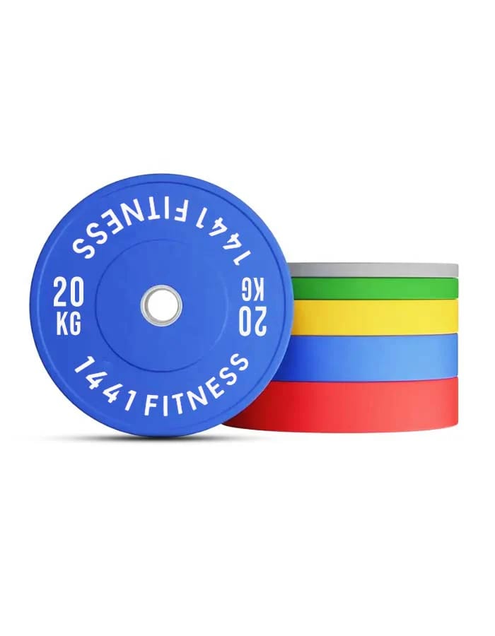 Color_Rubber_Bumper_Plate_1280x 1441 Fitness Color Bumper Plate - Image 1