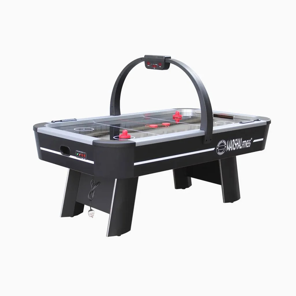 AirHockey_2067-1_1024x Dynamic 7ft Air Hockey Table - E-Counter, Leg Levelers - Image 1