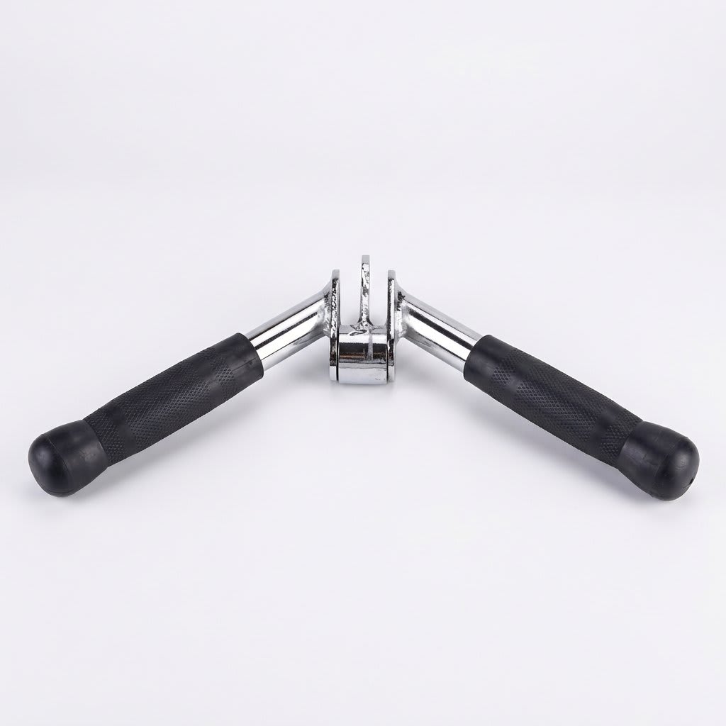 Revolving Tricep Full Extension Bar Cable Attachment - Image 1