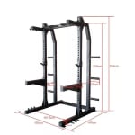 1441 Fitness Commercial Squat Rack - J612 - Image 3