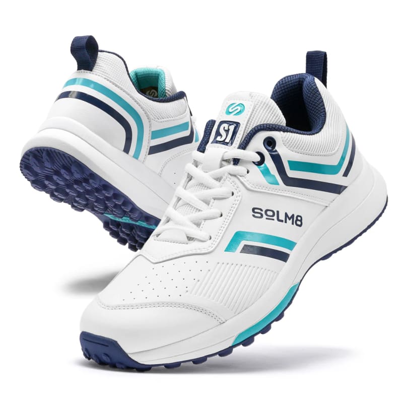 Solm8 S1 Navy Teal Cricket Shoe 2025 - Image 3
