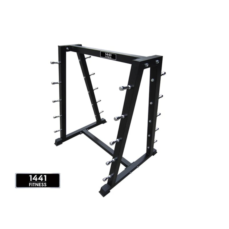 1441 Fitness Barbell Rack Black for 10 Piece - BR09 - Image 2