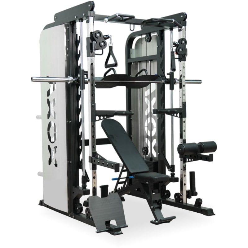 Axox Fitness Elite Pro Trainer Multi Gym Rack System with Bench - Image 3
