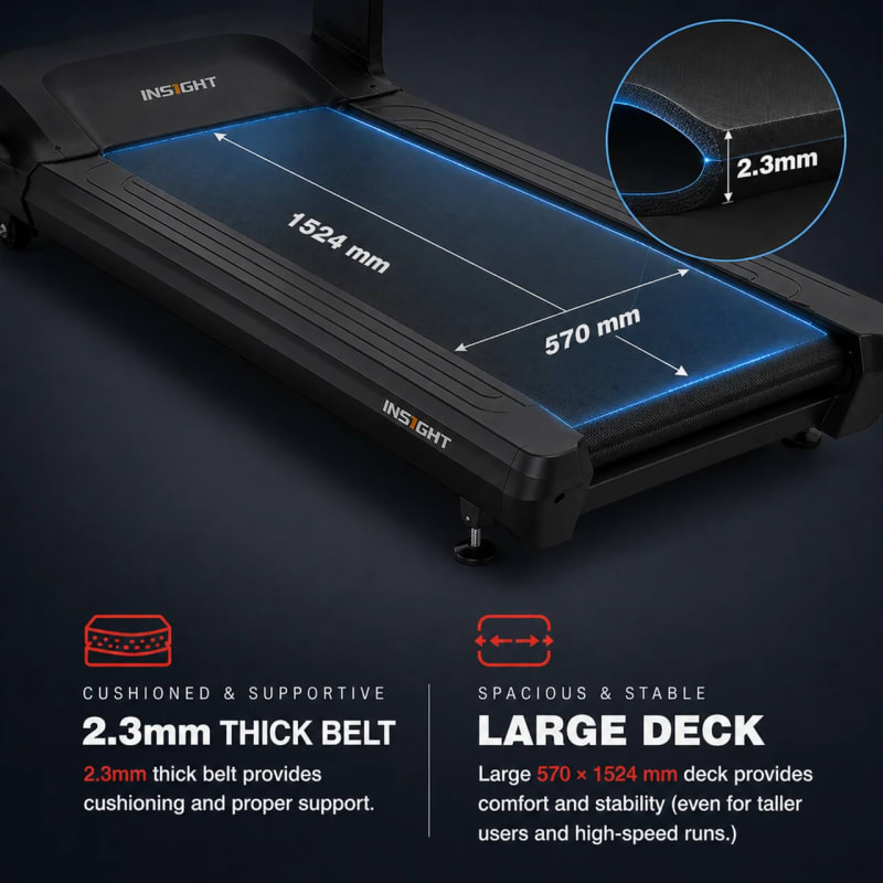 Insight Fitness Commercial Treadmill - RT5 - Image 5