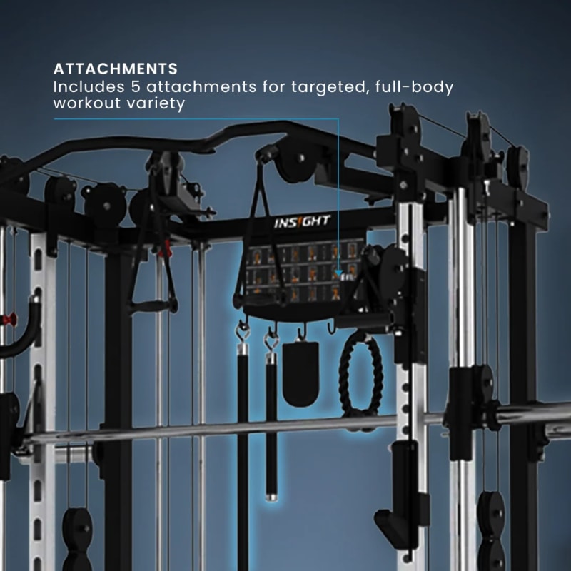 Insight Fitness Multi Function with Smith Machine - C5 - Image 4
