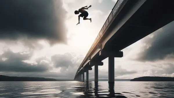 Dream Meaning of Falling from a Bridge