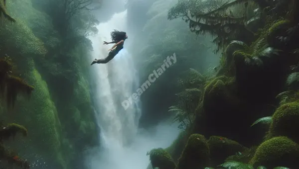 Dream Meaning of Falling from a Waterfall