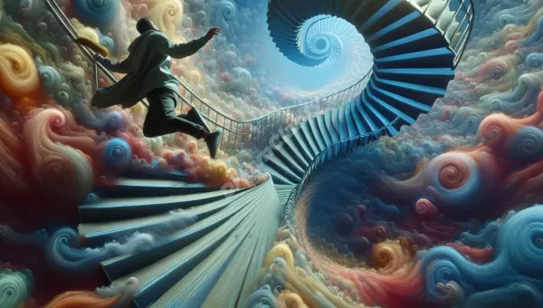 Falling Down Stairs in Dreams: Meanings and Significance