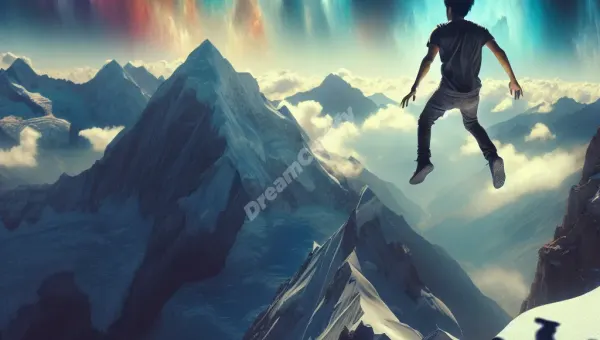 Falling from a Mountain in Dreams