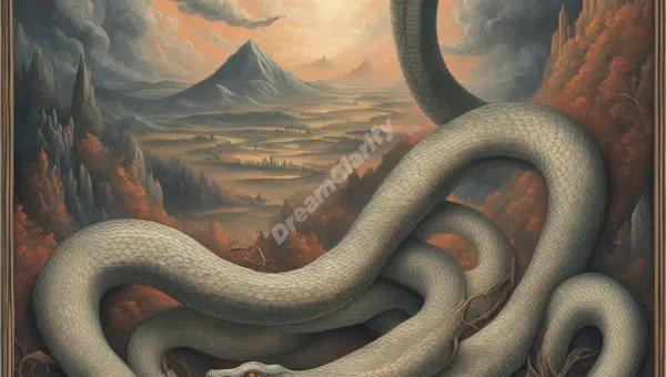 The Hidden Meanings Behind Dreaming of Serpents