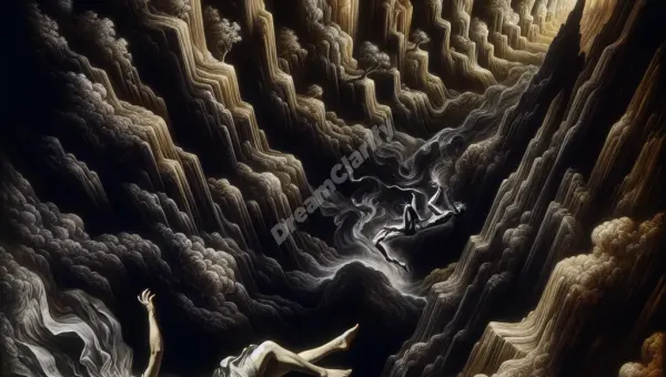 The Unsettling Experience of Falling into a Ravine in Dreams