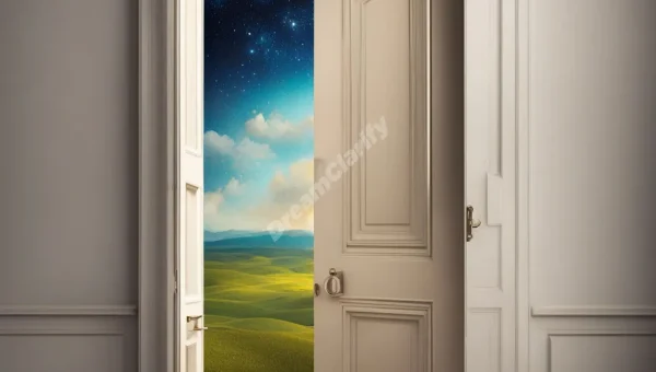 Unlocked Doors in Dreams: A Symbol of Opportunity and New Beginnings