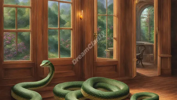 What Does It Mean to See a Snake in Your House in a Dream