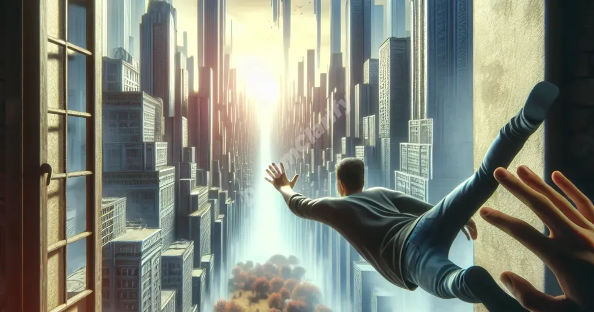 The Meaning Behind Dreams of Falling from a Window | DreamClarify