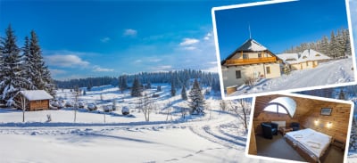 Zimní prázdniny na Šumavě na 7 nocí