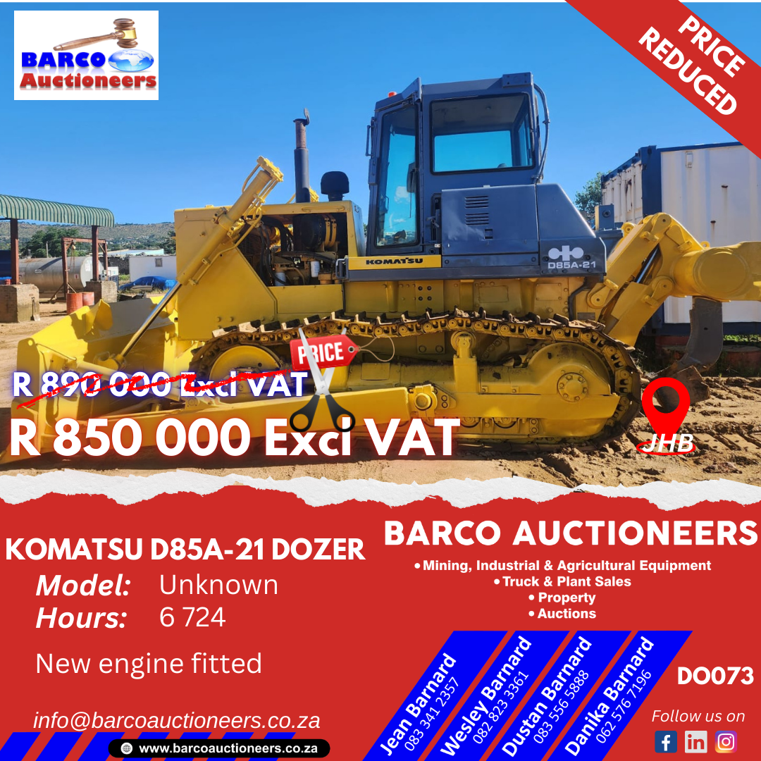 DO073_Komatsu D85A-21 Dozer