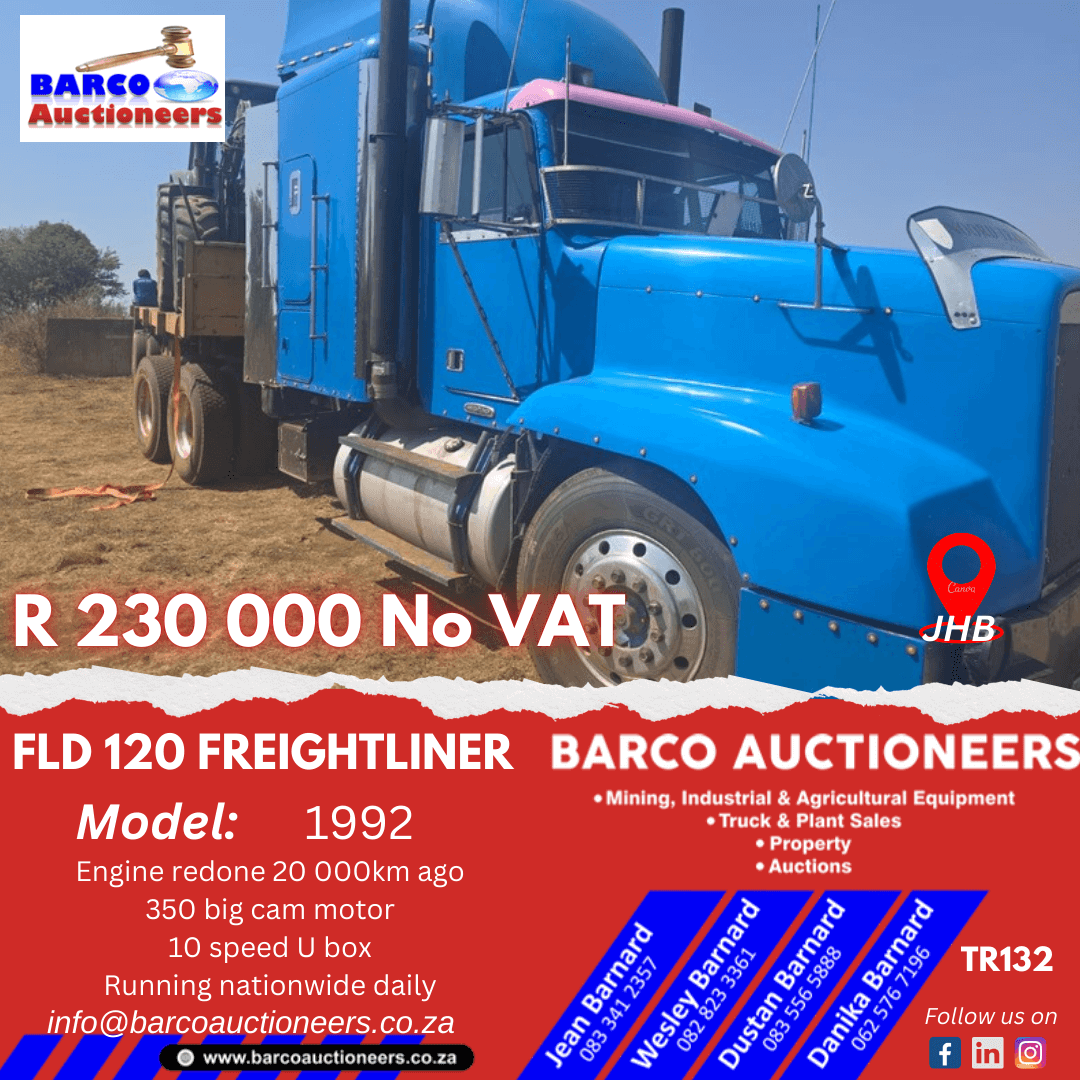 TR132_FLD 120 Freightliner 1992 model